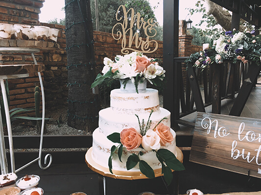 wedding cake