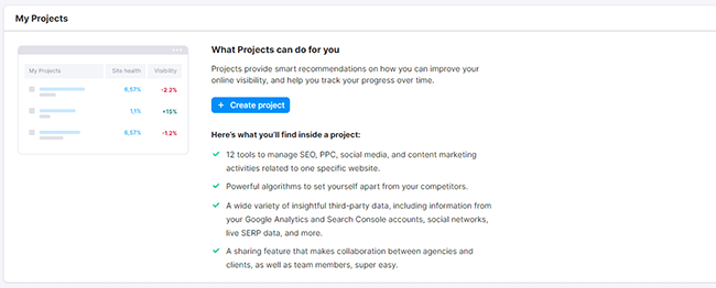 04 projects create