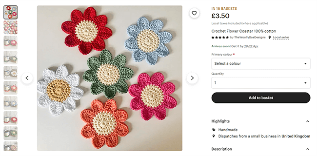 07 crocheted items woolybaadesigns on etsy