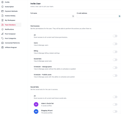 14 team collaboration invite new users