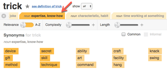 14 thesaurus 2