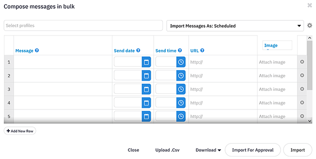 23 content calendar compose in bulk
