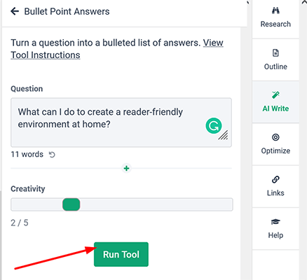 27 ai template run tool