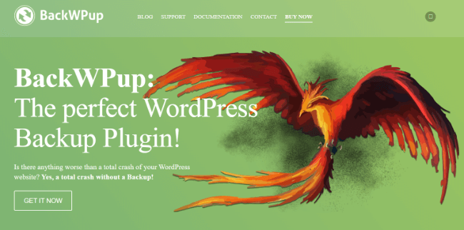 BackWPup Homepage.
