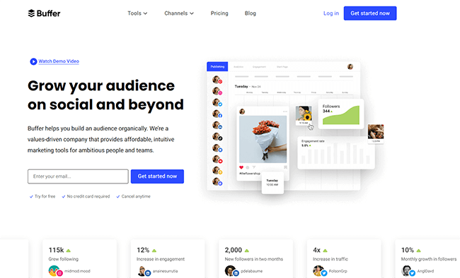 Buffer Homepage