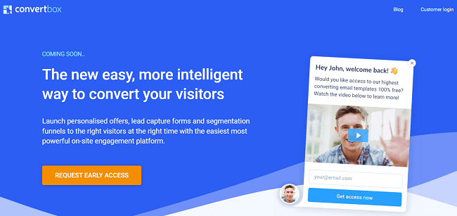 convertbox homepage