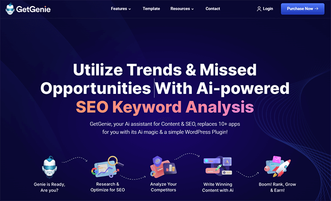 getgenie homepage
