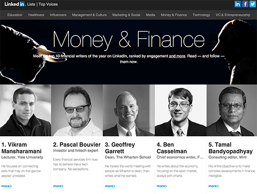 LinkedIn Top Voices
