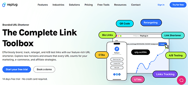 Replug Homepage