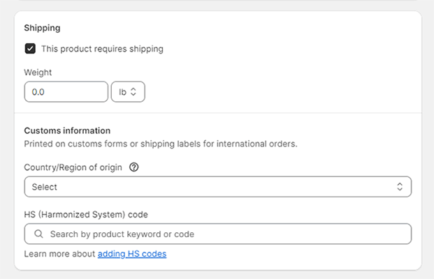 shipping tools shopify collection