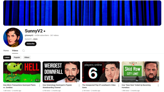 sunnyv2 youtube