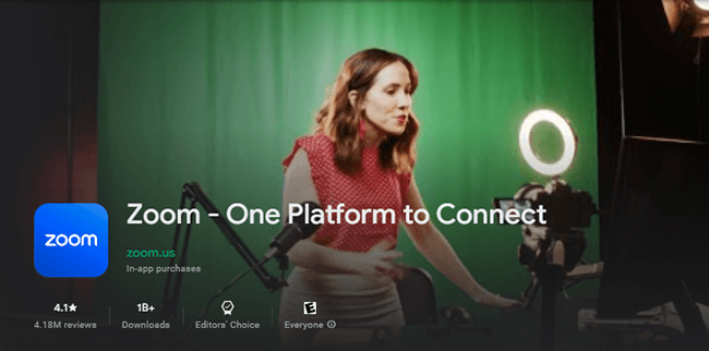 zoom google play